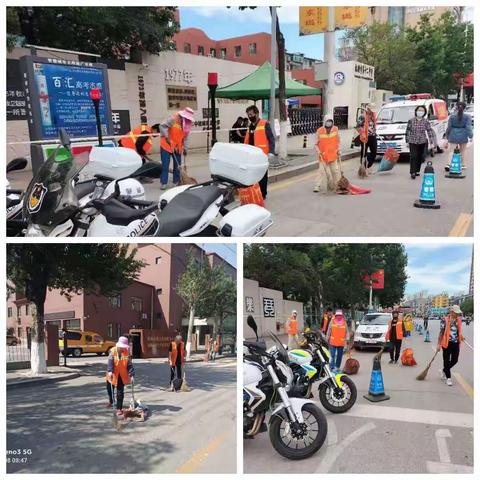 区项目建设服务中心（环卫）多措并举  为高考保驾护航