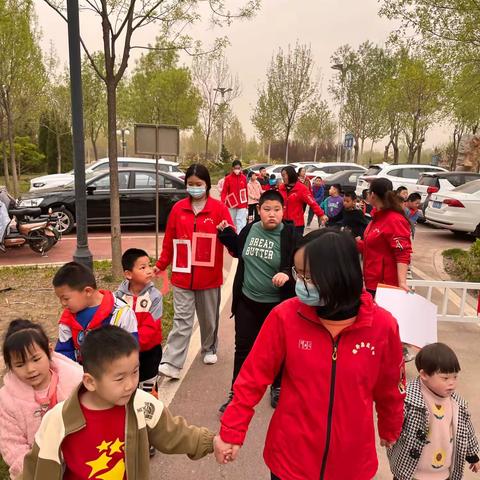 德州精华康复医疗中心“寻找春天的色彩”融合活动