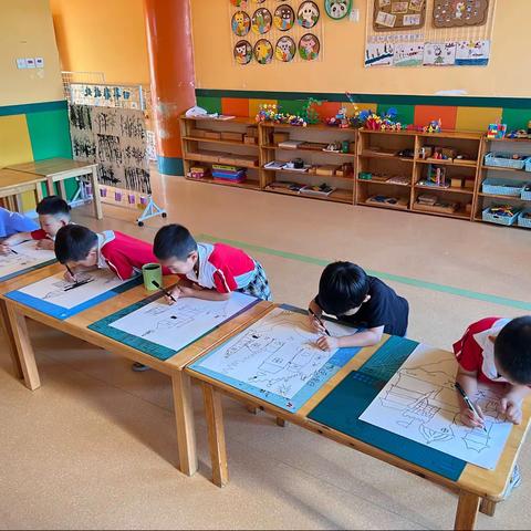 童心瞳见，遇见美好——岚实幼轿顶山分园中五班六一云画展