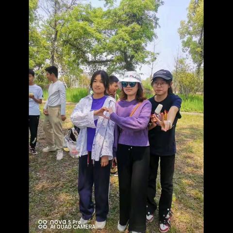 大美实中，九年级迎考毅行我们一起走