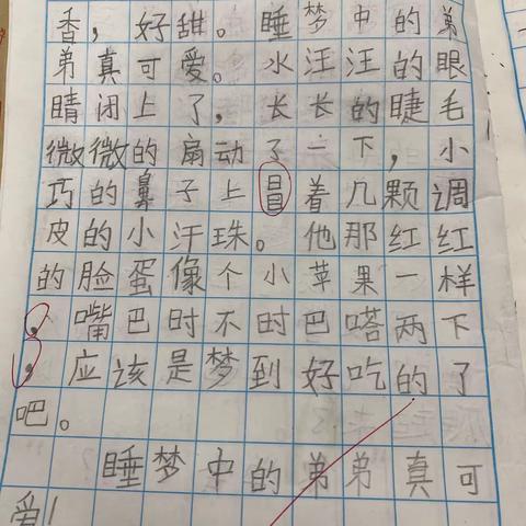 点点文字，浓浓真情——记株洲市二中枫溪学校小学部（西校区）2105班语文小练笔展示