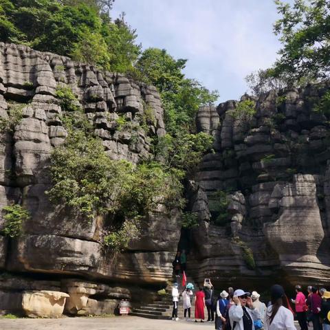 游恩施之四 ——览梭布垭石林