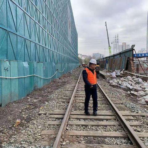 S1线苹果园站换乘通道下穿大台铁路工程