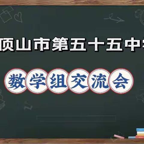 静心研读新课标，明确方向共成长———平顶山市第五十五中学数学组《课标》活动纪实