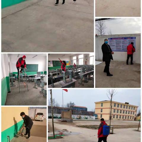 “抗疫情  洁校园  健康你我他”谷熟镇中心小学在行动