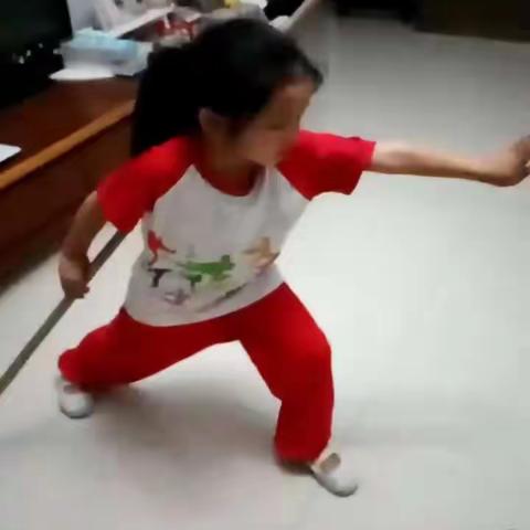 武术棍练习