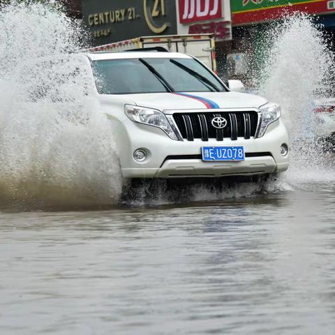 雨中