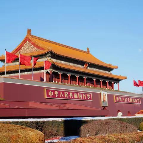 拍记：天安门广场降旗仪式