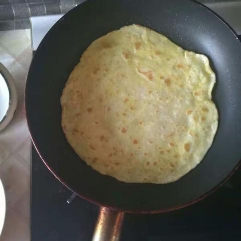 香酥可口的烫面烙饼