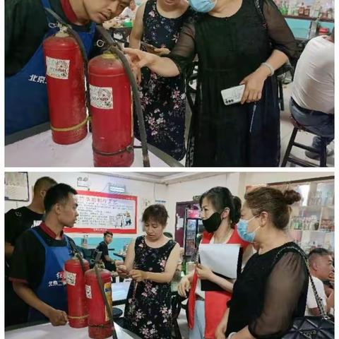 南桥街道检查与宣传同步  护航夜市消防安全