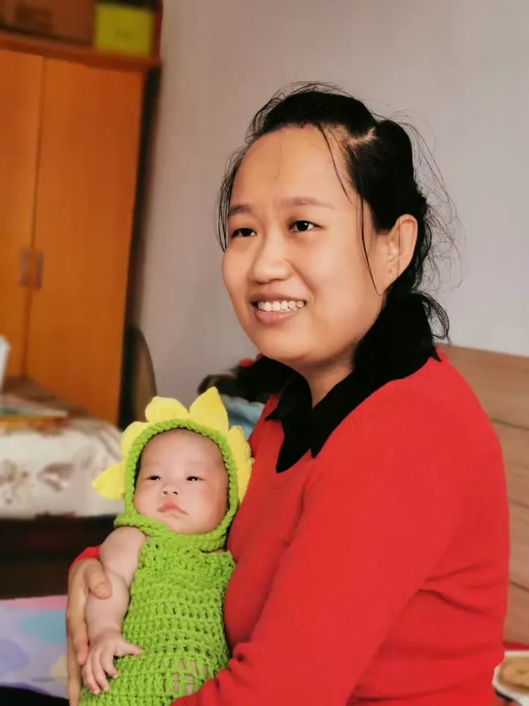 二毛百天留念！