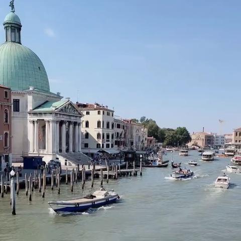 云游意大利🇮🇹威尼斯·贡多拉·圣马可广场。🌹🌹🌹🌲🌲🌲🌸🌸🌸