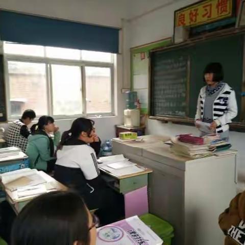 郭现聪同学在各班演讲