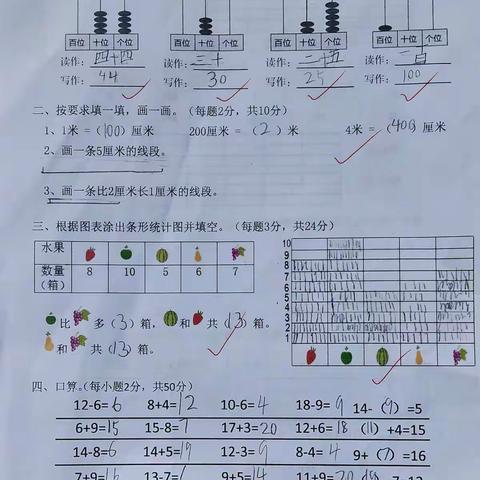 🔑金钥匙全素养幼儿园🔑金宝贝们面对考试越来越轻松自如卷面整洁度越来越高金宝贝轻轻松松步入小学校园