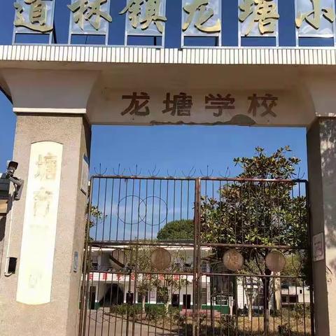 道林镇龙塘小学疫情防控倡议书