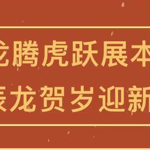 龙腾虎跃展本领 辰龙贺岁迎新年 —王富小学一年级综合素养展示