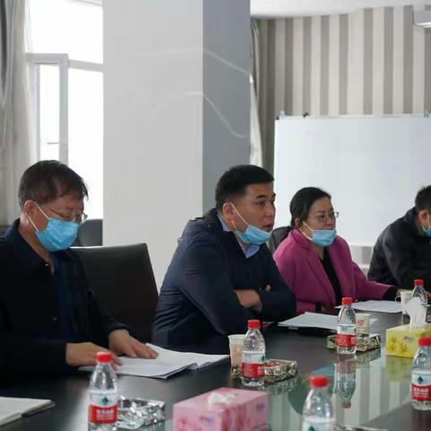阿拉善左旗副旗长田学明一行就煤炭企业开复工和生产情况进行调研