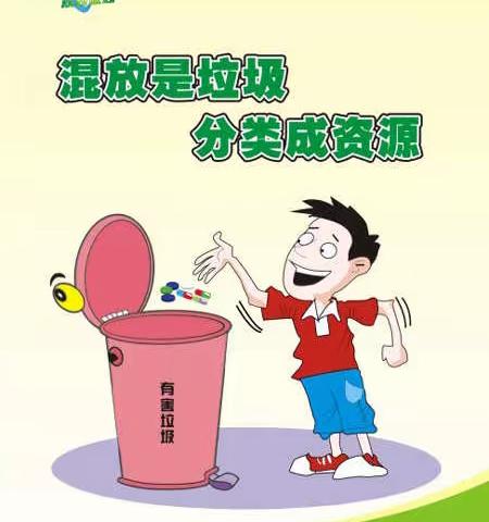 唐城公司福康大楼《绿色环保 垃圾分类》