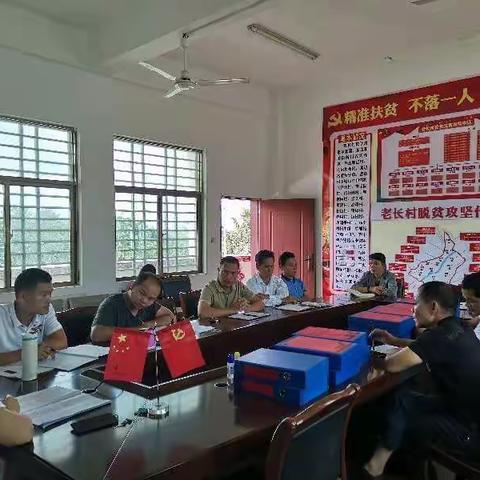 老长村振兴工作队、村“两委”干部学习海南自由贸易区建设总体方案