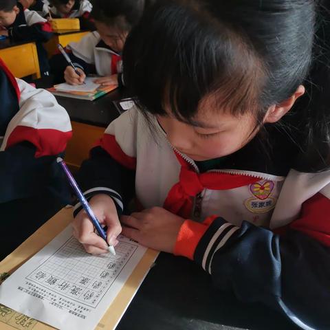 城里小学四二班汉字书写大赛作品展