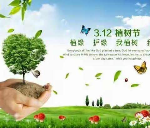 小树快快长大——托三班植树节活动