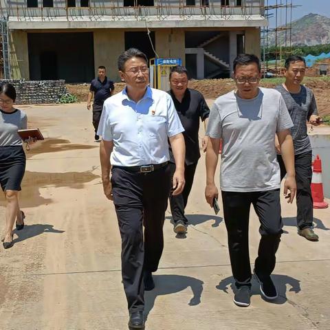 思礼镇党委书记卢向阳到卢仝小学和思礼学校调研