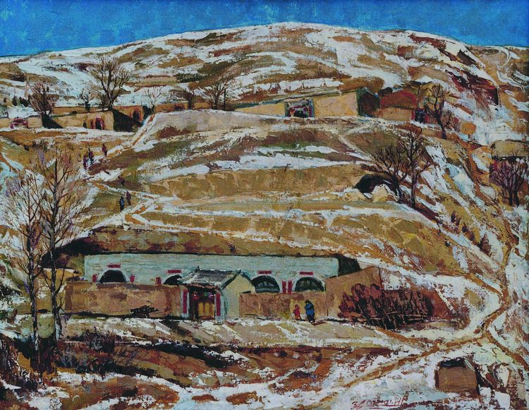 赵福·油画 | 年味织就的乡愁画卷