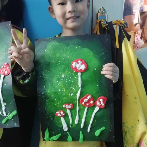 一（1）班《小蘑菇》课程展示