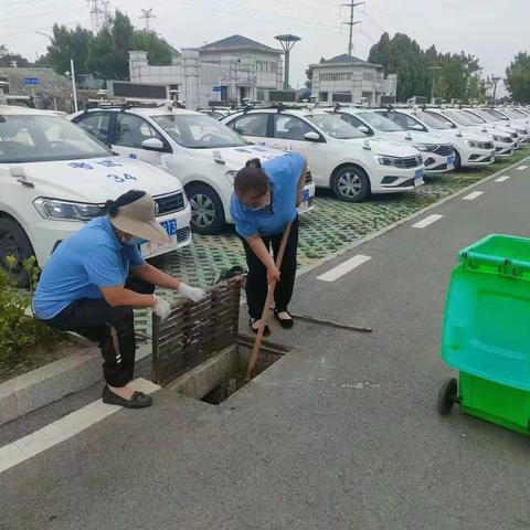 驾服中心各考场扎实做好防汛工作紧绷安全生产之弦