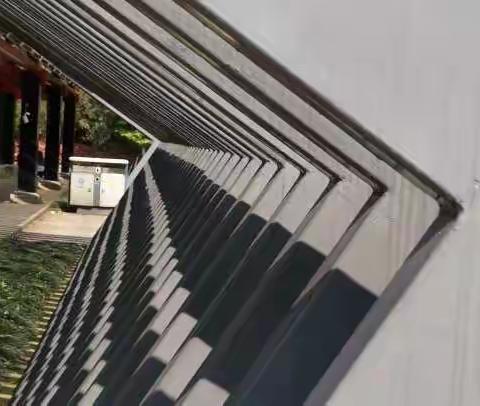 长沙湘府公园一角。