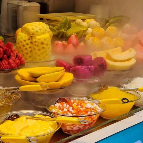 长沙太平商业街，解放路步行街小景。