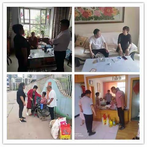 滦河镇在建党百年之际，开展“走访慰问送温暖、句句问候暖人心”活动