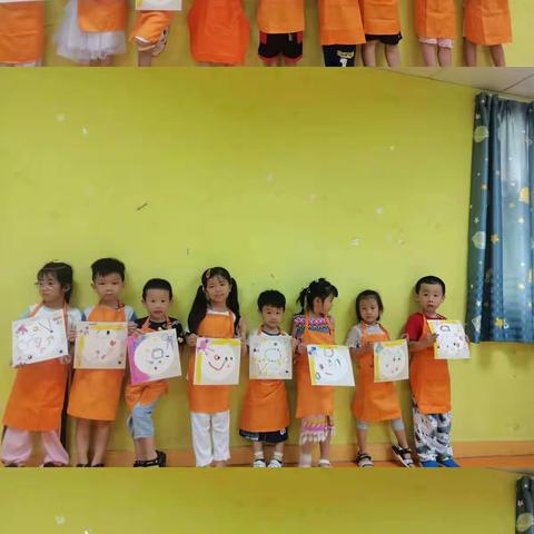 金沙幼儿园中班级小梵高美术6月份7月份小结