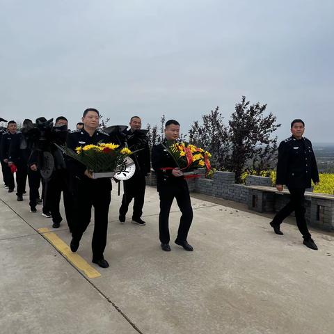 城建监察大队清明缅怀革命先烈主题实践活动