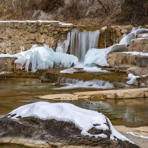 欢乐谷的冰雪世界