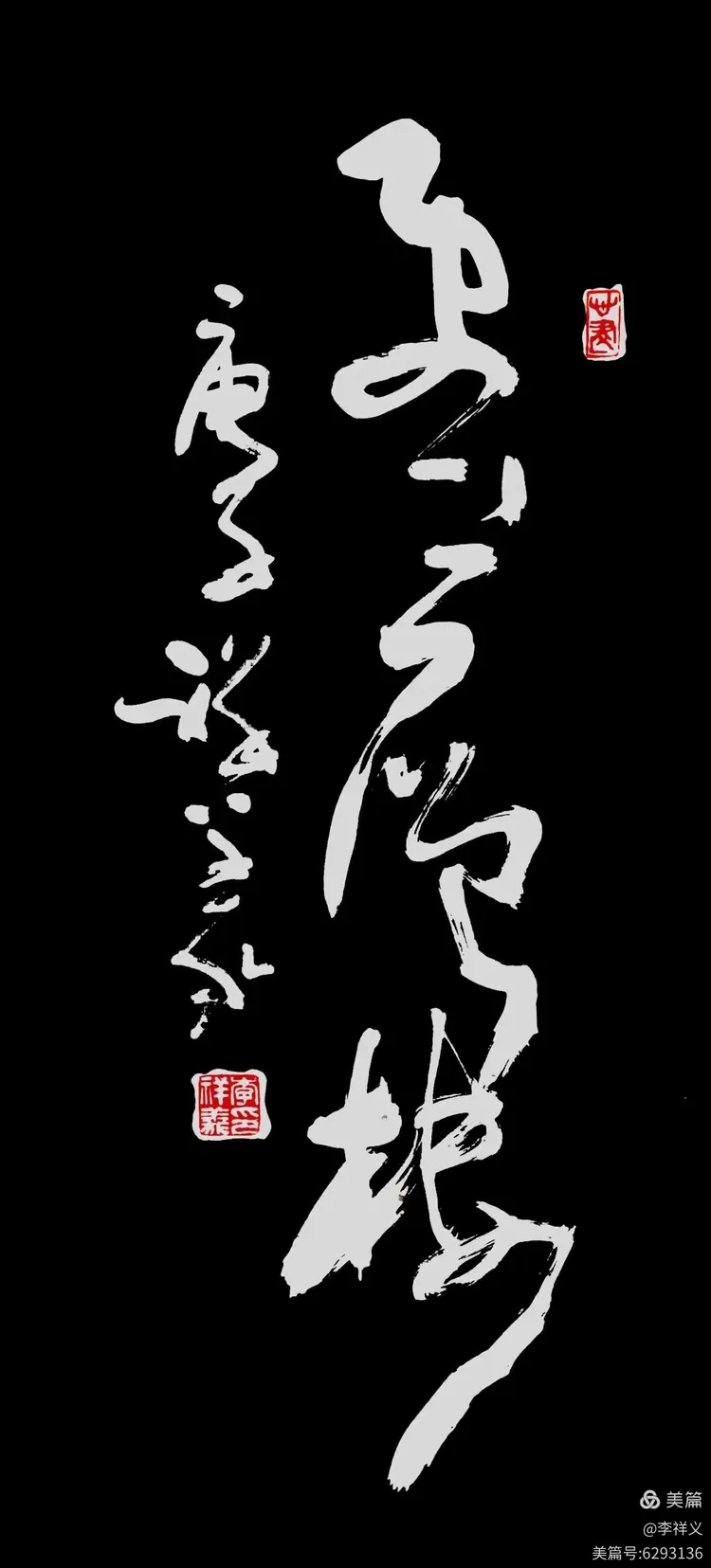 李祥义书法与藏石欣赏（中）