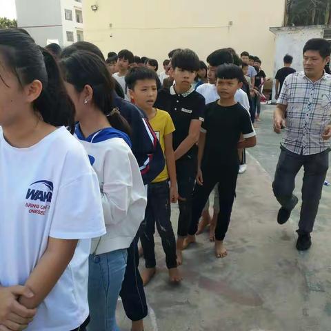 阳光大课间活动 ――青林学校初中部