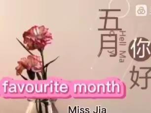 Story time（第一辑）——《My favourite month》（4.10）