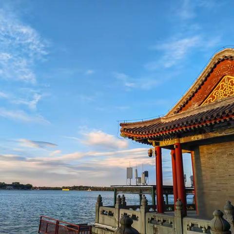 寒露来了，大风下的颐和园