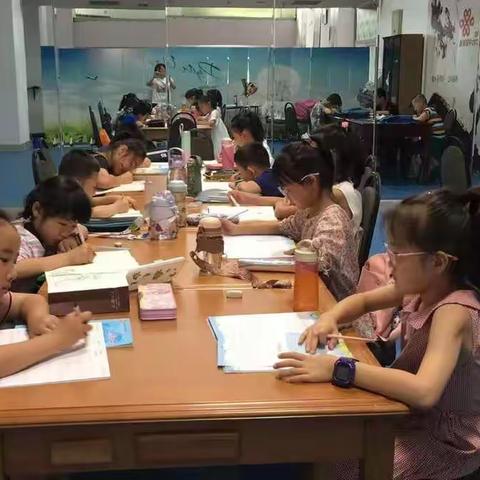 忻州市联通公司第三期职工子女暑期作业辅导班
