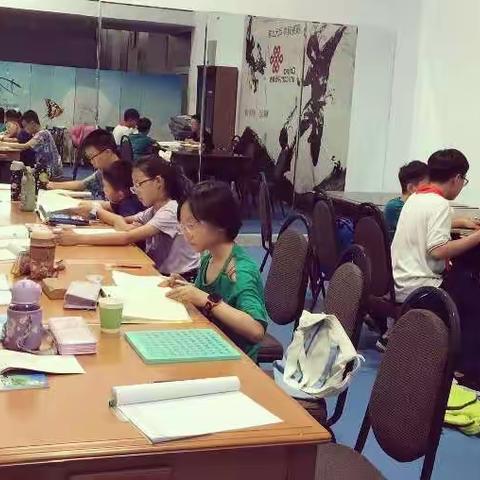 忻州市联通公司第四期暑假托管班开班了