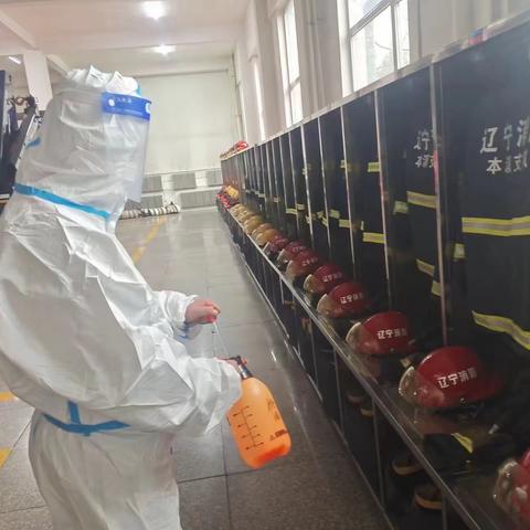 彩屯路消防站多项举措做好疫情防控工作