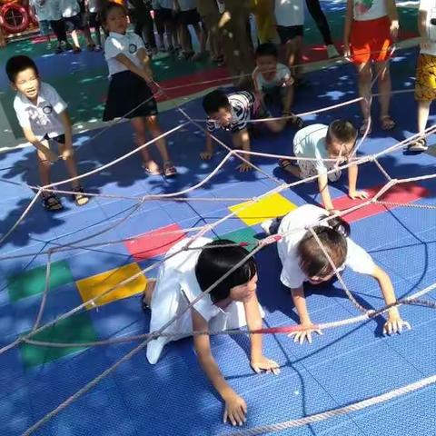 方翰幼儿园大大一班体育活动