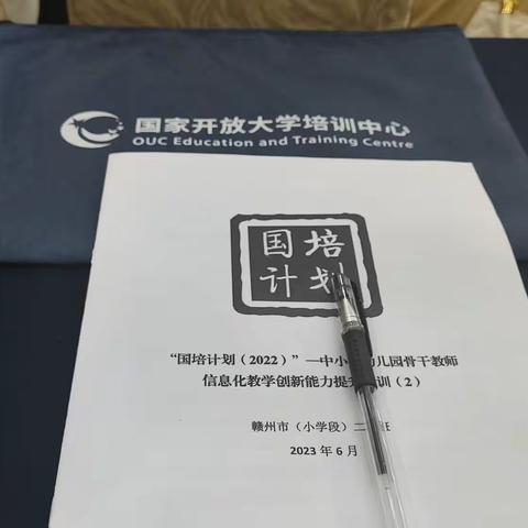 信息化教学创新之路——“国培计划（2022）”中小学幼儿园骨干教师信息化教学创新能力提升培训