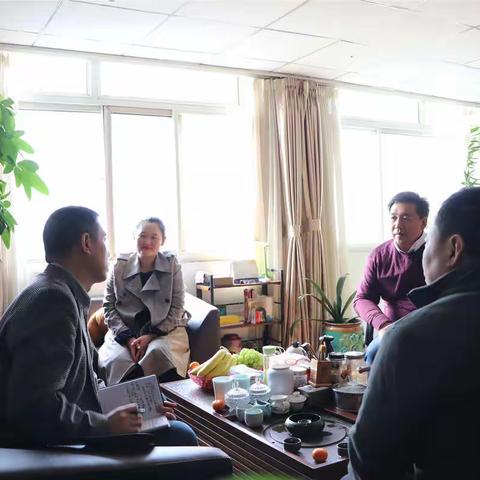 热烈欢迎管城回族区民政局领导莅临信望爱调研指导！