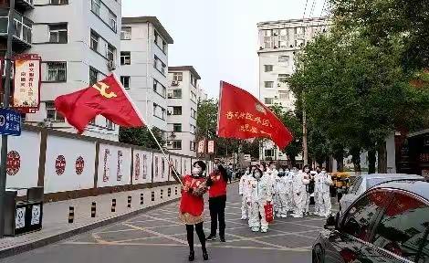 【有召必到，“疫”然前行】杏花岭区外国语小学第三次参与全员核酸检测志愿服务