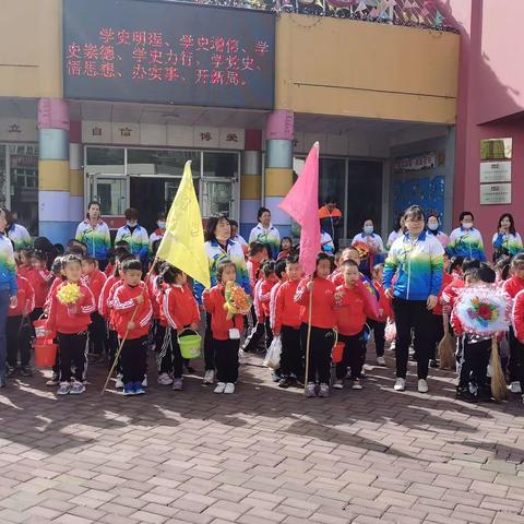 常村矿幼儿园中三班“劳动最光荣”主题活动