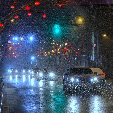 小城碎影（三十九）春雪落槐阳