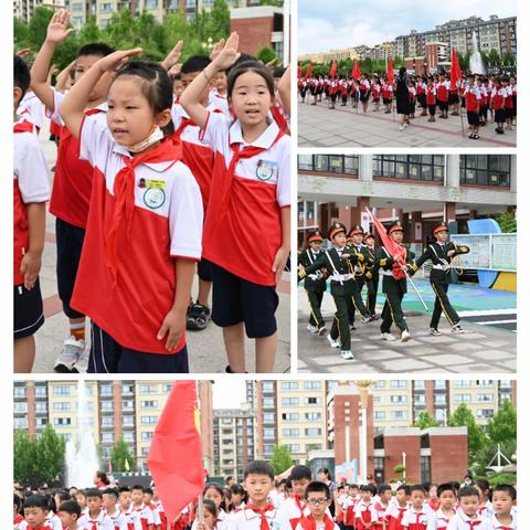 【唯美动态】范县第三小学开展“学期结束 再创辉煌”主题教育升旗仪式