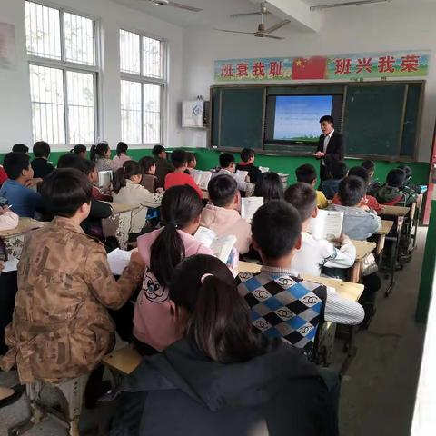 乡本教研在大刘楼小学进行